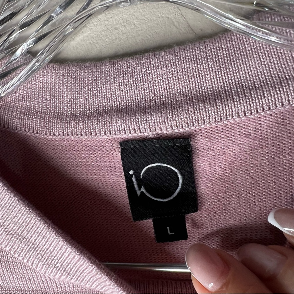 IO‎ Mauve Lantern Sleeves Sweater - Picture 7 of 9